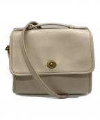 COACHコーチ）の古着「ショルダーバッグ」｜ベージュ