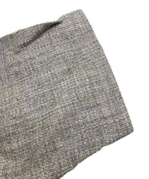 eskandar（エスカンダー）eskandar (エスカンダー) アルパカ混七分丈シャツ ベージュの古着・服飾アイテム