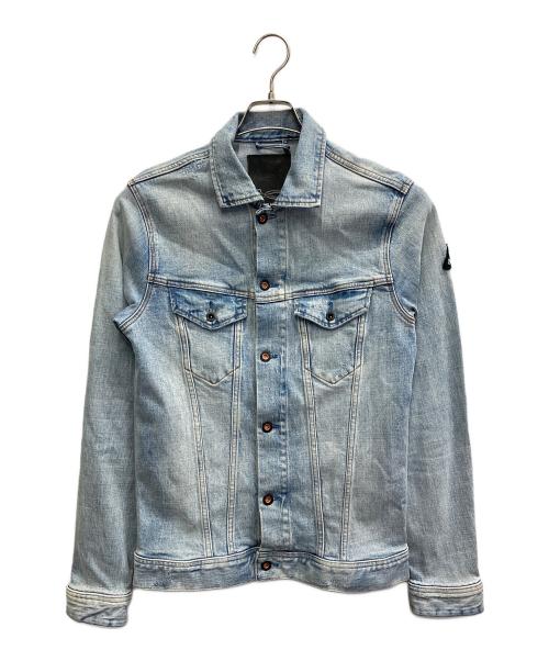 Denham（デンハム）Denham (デンハム) AMSTERDAM BSU ウォッシュ&ダメージ加工デニムジャケット インディゴ サイズ:Sの古着・服飾アイテム