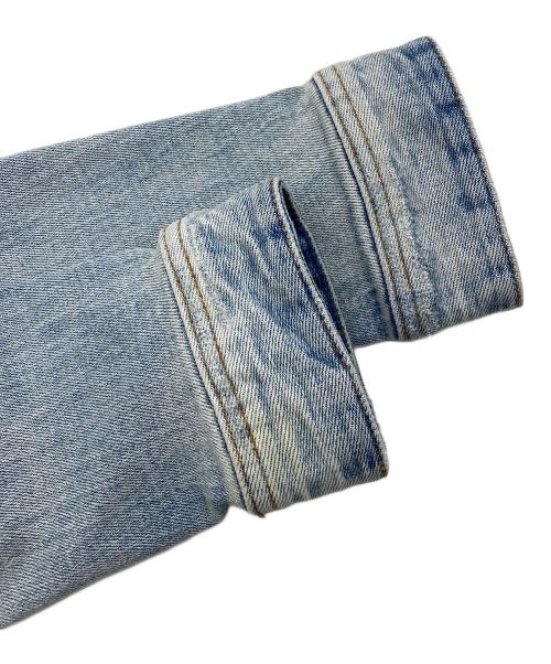Denham（デンハム）Denham (デンハム) AMSTERDAM BSU ウォッシュ&ダメージ加工デニムジャケット インディゴ サイズ:Sの古着・服飾アイテム