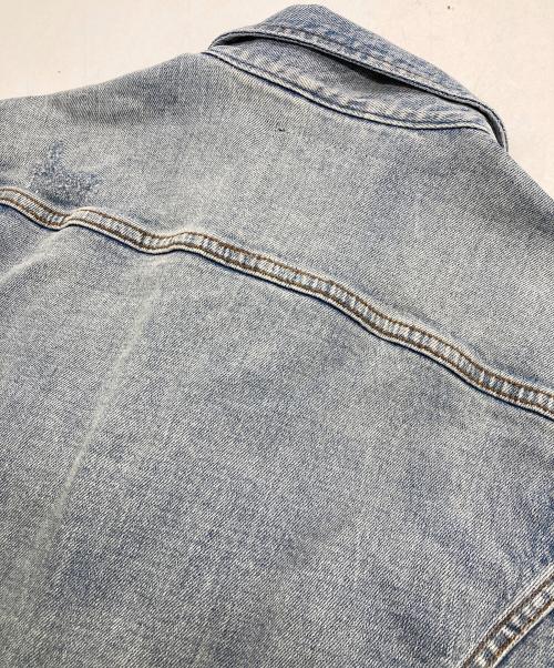 Denham（デンハム）Denham (デンハム) AMSTERDAM BSU ウォッシュ&ダメージ加工デニムジャケット インディゴ サイズ:Sの古着・服飾アイテム