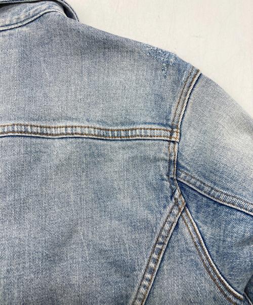 Denham（デンハム）Denham (デンハム) AMSTERDAM BSU ウォッシュ&ダメージ加工デニムジャケット インディゴ サイズ:Sの古着・服飾アイテム
