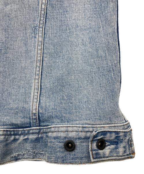 Denham（デンハム）Denham (デンハム) AMSTERDAM BSU ウォッシュ&ダメージ加工デニムジャケット インディゴ サイズ:Sの古着・服飾アイテム