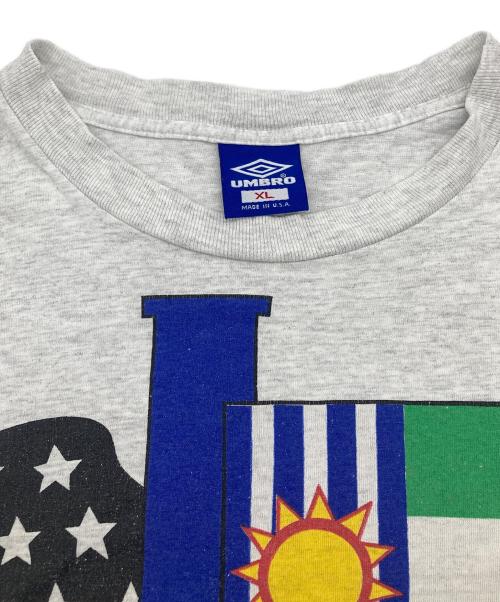 UMBRO（アンブロ）UMBRO (アンブロ) 90’S USA製 UMBRO Ｔシャツ グレー サイズ:XLの古着・服飾アイテム
