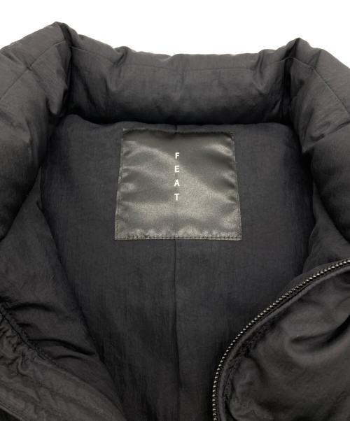FEAT（フィート）FEAT (フィート) ダウンベスト ブラック サイズ:Mの古着・服飾アイテム