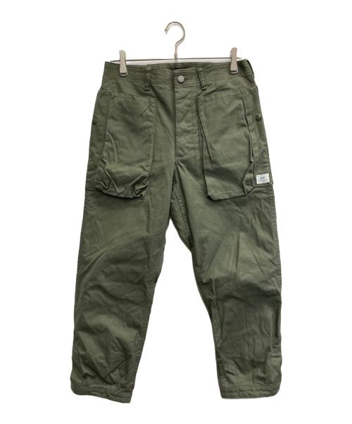 SASSAFRAS（ササフラス）SASSAFRAS (ササフラス) Digs Crew Pants オリーブ サイズ:Sの古着・服飾アイテム