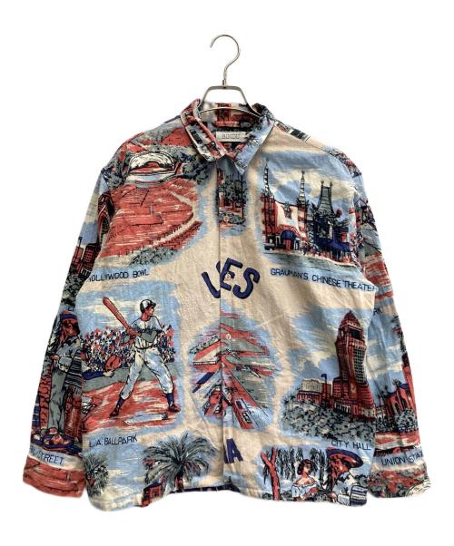 BINDU（ビンドゥ）BINDU (ビンドゥ) フランネル パターンシャツ マルチカラー サイズ:Mの古着・服飾アイテム