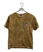 AVIREXアヴィレックス）の古着「ワッペンTシャツ」｜ブラウン