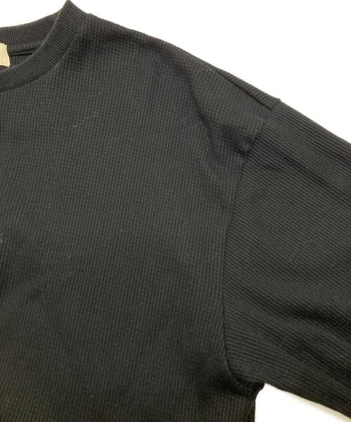 WIND AND SEA（ウィンダンシー）WIND AND SEA (ウィンダンシー) サーマル長袖カットソー ブラック サイズ:Lの古着・服飾アイテム