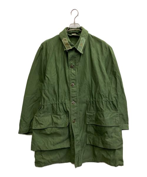 Swedish Military（スウェーデン ミリタリー）Swedish Military (スウェーデン ミリタリー) M-59 フィールドコート【C50】 オリーブ サイズ:不明(記載なし)の古着・服飾アイテム