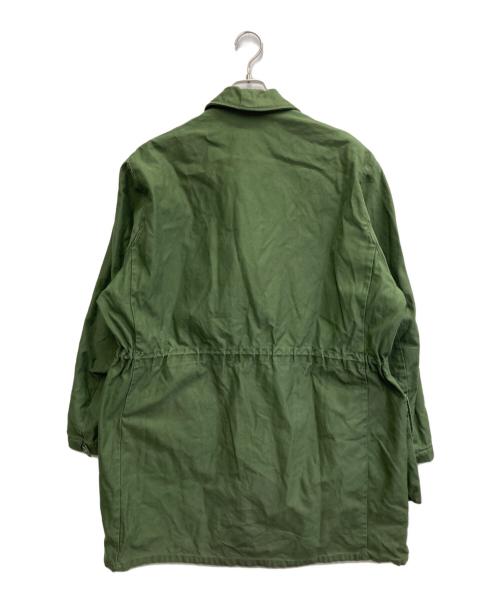 Swedish Military（スウェーデン ミリタリー）Swedish Military (スウェーデン ミリタリー) M-59 フィールドコート【C50】 オリーブ サイズ:不明(記載なし)の古着・服飾アイテム