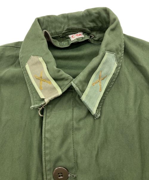 Swedish Military（スウェーデン ミリタリー）Swedish Military (スウェーデン ミリタリー) M-59 フィールドコート【C50】 オリーブ サイズ:不明(記載なし)の古着・服飾アイテム