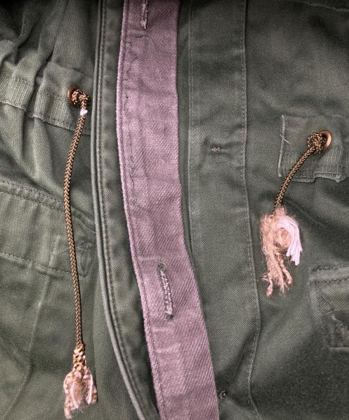 Swedish Military（スウェーデン ミリタリー）Swedish Military (スウェーデン ミリタリー) M-59 フィールドコート【C50】 オリーブ サイズ:不明(記載なし)の古着・服飾アイテム