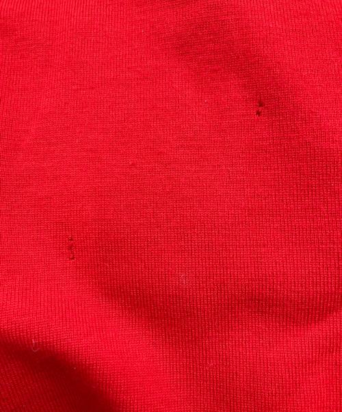 Verlana BY JOHN SMEDLEY（ジョンスメドレー）Verlana BY JOHN SMEDLEY (ジョンスメドレー) 80’Sニットシャツ レッド サイズ:40の古着・服飾アイテム