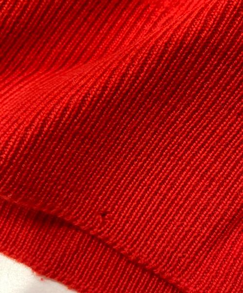 Verlana BY JOHN SMEDLEY（ジョンスメドレー）Verlana BY JOHN SMEDLEY (ジョンスメドレー) 80’Sニットシャツ レッド サイズ:40の古着・服飾アイテム