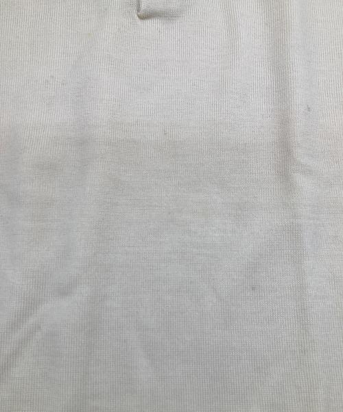 JOHN SMEDLEY（ジョンスメドレー）JOHN SMEDLEY (ジョンスメドレー) 70’Sポロニット ホワイト サイズ:Mの古着・服飾アイテム