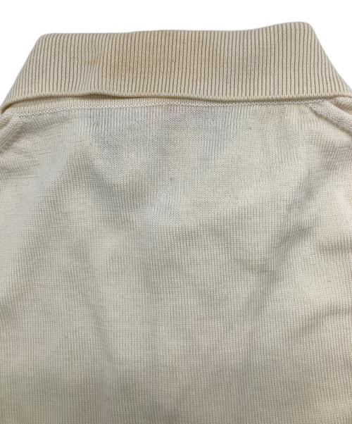 JOHN SMEDLEY（ジョンスメドレー）JOHN SMEDLEY (ジョンスメドレー) 70’Sポロニット ホワイト サイズ:Mの古着・服飾アイテム