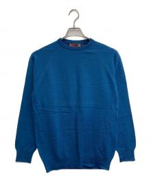 JOHN SMEDLEY（ジョンスメドレー）の古着「70’Sニット」｜ネイビー