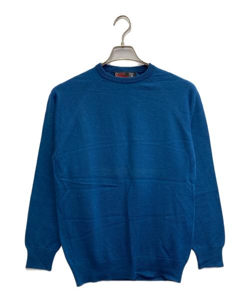 JOHN SMEDLEY（ジョンスメドレー）JOHN SMEDLEY (ジョンスメドレー) 70’Sニット ネイビー サイズ:Mの古着・服飾アイテム