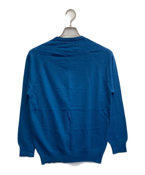 JOHN SMEDLEY（ジョンスメドレー）JOHN SMEDLEY (ジョンスメドレー) 70’Sニット ネイビー サイズ:Mの古着・服飾アイテム