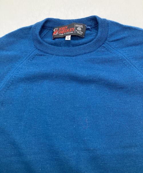 JOHN SMEDLEY（ジョンスメドレー）JOHN SMEDLEY (ジョンスメドレー) 70’Sニット ネイビー サイズ:Mの古着・服飾アイテム