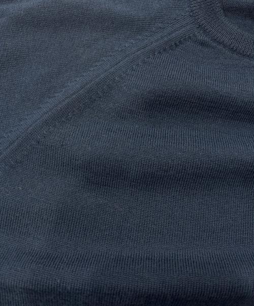 JOHN SMEDLEY（ジョンスメドレー）JOHN SMEDLEY (ジョンスメドレー) 70’Sニット ネイビー サイズ:Mの古着・服飾アイテム