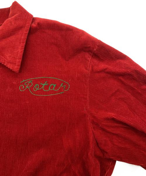 ROTAR（ローター）ROTAR (ローター) コーデュロイジャケット レッド サイズ:Mの古着・服飾アイテム