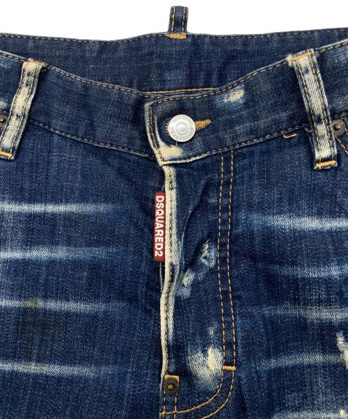 DSQUARED2（ディースクエアード）DSQUARED2 (ディースクエアード) CLASSIC KENNY TWIST JEAN インディゴ サイズ:42の古着・服飾アイテム