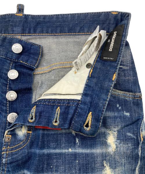 DSQUARED2（ディースクエアード）DSQUARED2 (ディースクエアード) CLASSIC KENNY TWIST JEAN インディゴ サイズ:42の古着・服飾アイテム