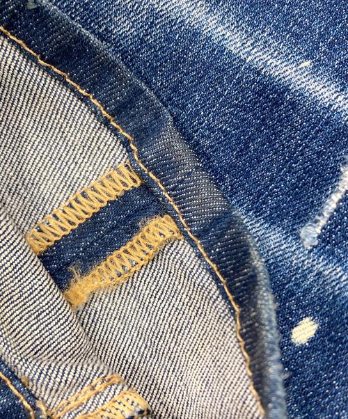 DSQUARED2（ディースクエアード）DSQUARED2 (ディースクエアード) CLASSIC KENNY TWIST JEAN インディゴ サイズ:42の古着・服飾アイテム