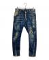 DSQUARED2（ディースクエアード）の古着「CLASSIC KENNY TWIST JEAN」｜インディゴ