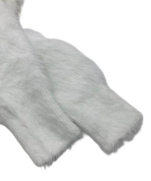 maison de Dolce.（メゾンドドルチェ）maison de Dolce. (メゾンドドルチェ) マシュマロニット ホワイト サイズ:FREEの古着・服飾アイテム