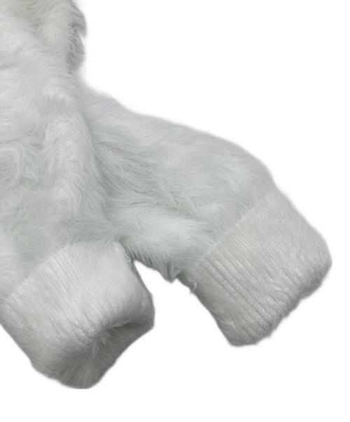 maison de Dolce.（メゾンドドルチェ）maison de Dolce. (メゾンドドルチェ) マシュマロニット ホワイト サイズ:FREEの古着・服飾アイテム