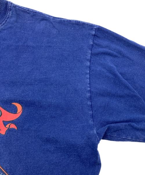 FACTORY ARTWEAR（ファクトリーアートウェア）FACTORY ARTWEAR (ファクトリーアートウェア) 90s ”Animal Survival Gear” Tシャツ ネイビー サイズ:Lの古着・服飾アイテム