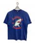 FACTORY ARTWEAR（ファクトリーアートウェア）の古着「90s ”Animal Survival Gear” Tシャツ」｜ネイビー