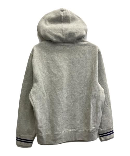 POLO RALPH LAUREN（ポロ・ラルフローレン）POLO RALPH LAUREN (ポロ・ラルフローレン) 刺繍ロゴ パーカー グレー サイズ:XLの古着・服飾アイテム