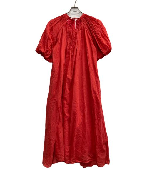 Ameri（アメリ）Ameri (アメリ) 2WAY GARMENT DYE DRESS レッド サイズ:Mの古着・服飾アイテム