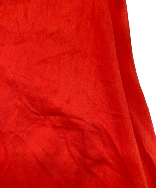 Ameri（アメリ）Ameri (アメリ) 2WAY GARMENT DYE DRESS レッド サイズ:Mの古着・服飾アイテム