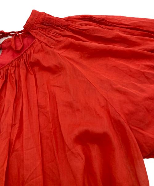 Ameri（アメリ）Ameri (アメリ) 2WAY GARMENT DYE DRESS レッド サイズ:Mの古着・服飾アイテム