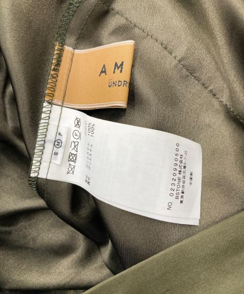 Ameri（アメリ）Ameri (アメリ) UND DARIA TIERED PLEATS SKIRT グリーン サイズ:Mの古着・服飾アイテム