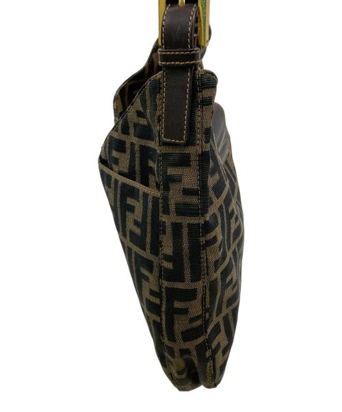 FENDI（フェンディ）FENDI (フェンディ) ズッカ柄 ハンドバッグ ブラウンの古着・服飾アイテム