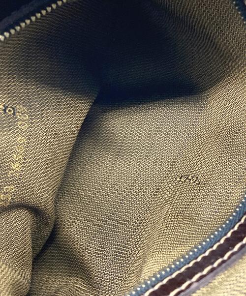 FENDI（フェンディ）FENDI (フェンディ) ズッカ柄 ハンドバッグ ブラウンの古着・服飾アイテム