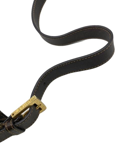 FENDI（フェンディ）FENDI (フェンディ) ズッカ柄 ハンドバッグ ブラウンの古着・服飾アイテム