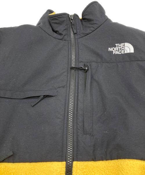 THE NORTH FACE（ザ ノース フェイス）THE NORTH FACE (ザ ノース フェイス) Denali Jacket ブラック×イエロー サイズ:Sの古着・服飾アイテム