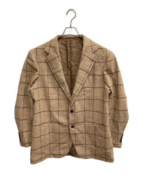 BEAMS F（ビームスエフ）BEAMS F (ビームスエフ) MALLALIEUS ウィンドウペーンジャケット ブラウン サイズ:50 8Rの古着・服飾アイテム