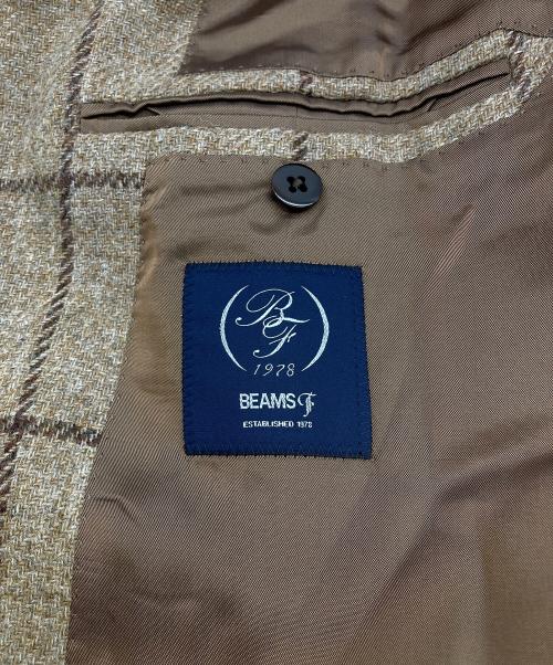 BEAMS F（ビームスエフ）BEAMS F (ビームスエフ) MALLALIEUS ウィンドウペーンジャケット ブラウン サイズ:50 8Rの古着・服飾アイテム