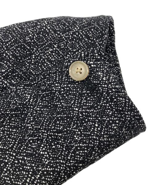 INTERIM（インテリム）INTERIM andPheb (アンドフェブ) IINSIDE OUT DOUBLE SIDED JACQUARD TWEED DEADSTOCK HYPER BIG WW2 TYPE COVERALL JACKET グレー サイズ:XLの古着・服飾アイテム