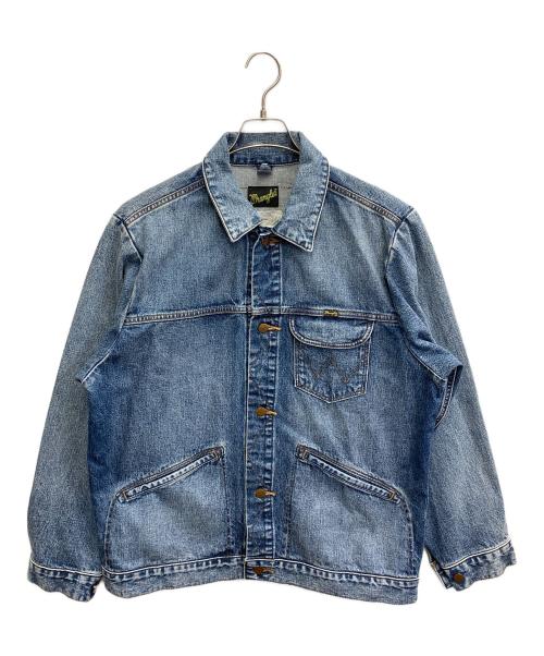 Wrangler（ラングラー）Wrangler (ラングラー) FOLL (フォル) 124MJ addict デニムジャケット インディゴ サイズ:Lの古着・服飾アイテム