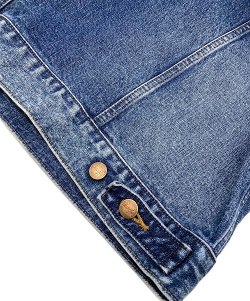 Wrangler（ラングラー）Wrangler (ラングラー) FOLL (フォル) 124MJ addict デニムジャケット インディゴ サイズ:Lの古着・服飾アイテム