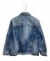 Wrangler (ラングラー) FOLL (フォル) 124MJ addict デニムジャケット インディゴ サイズ:L：15000円